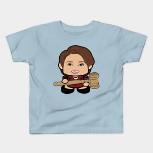 Ms. Speakosi POLITICO'BOT Toy Robot (Gavel) Kids T-Shirt